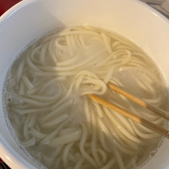 美味しい釜揚げうどんの茹でかた